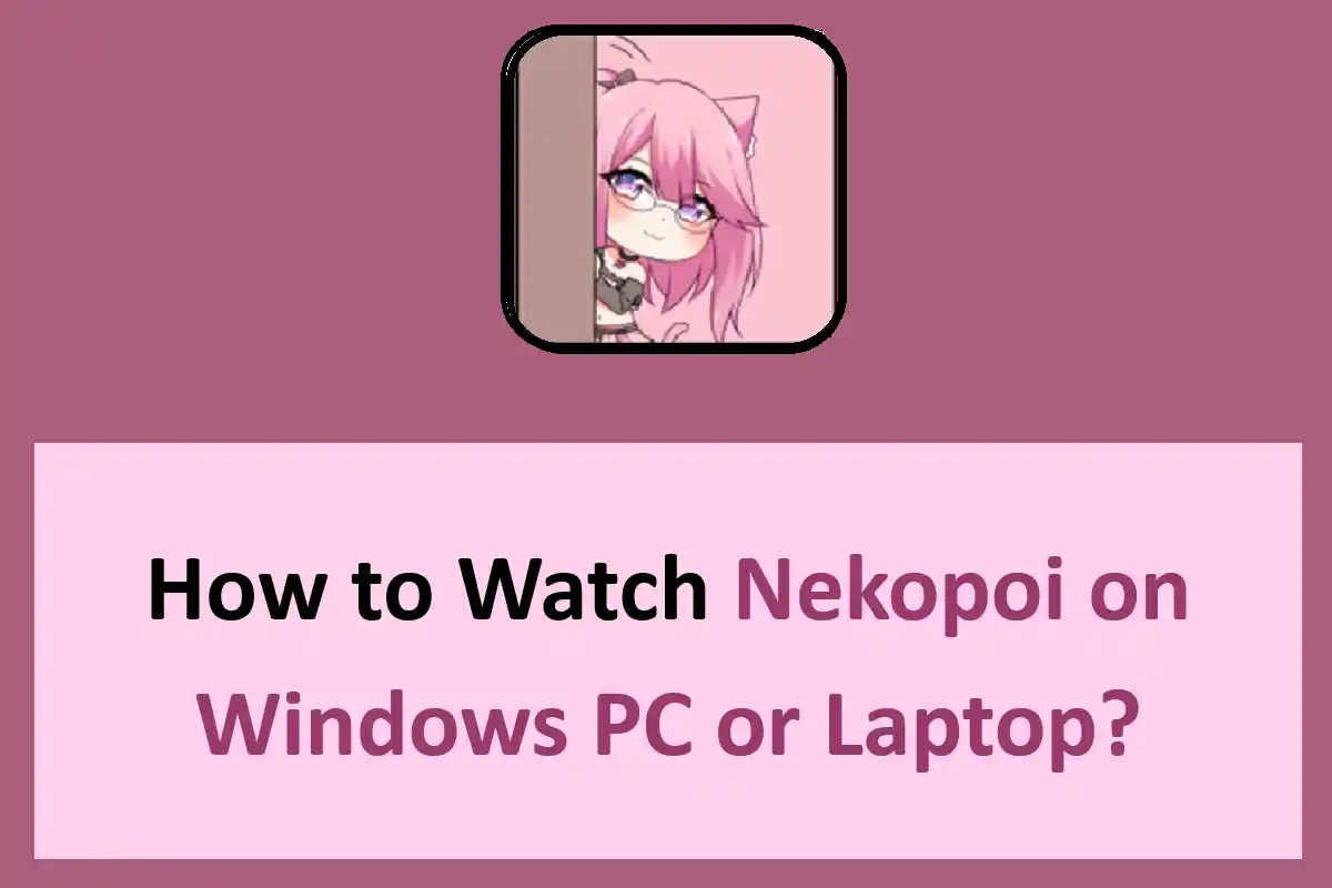 How to Watch Nekopoi on Windows PC or Laptop?